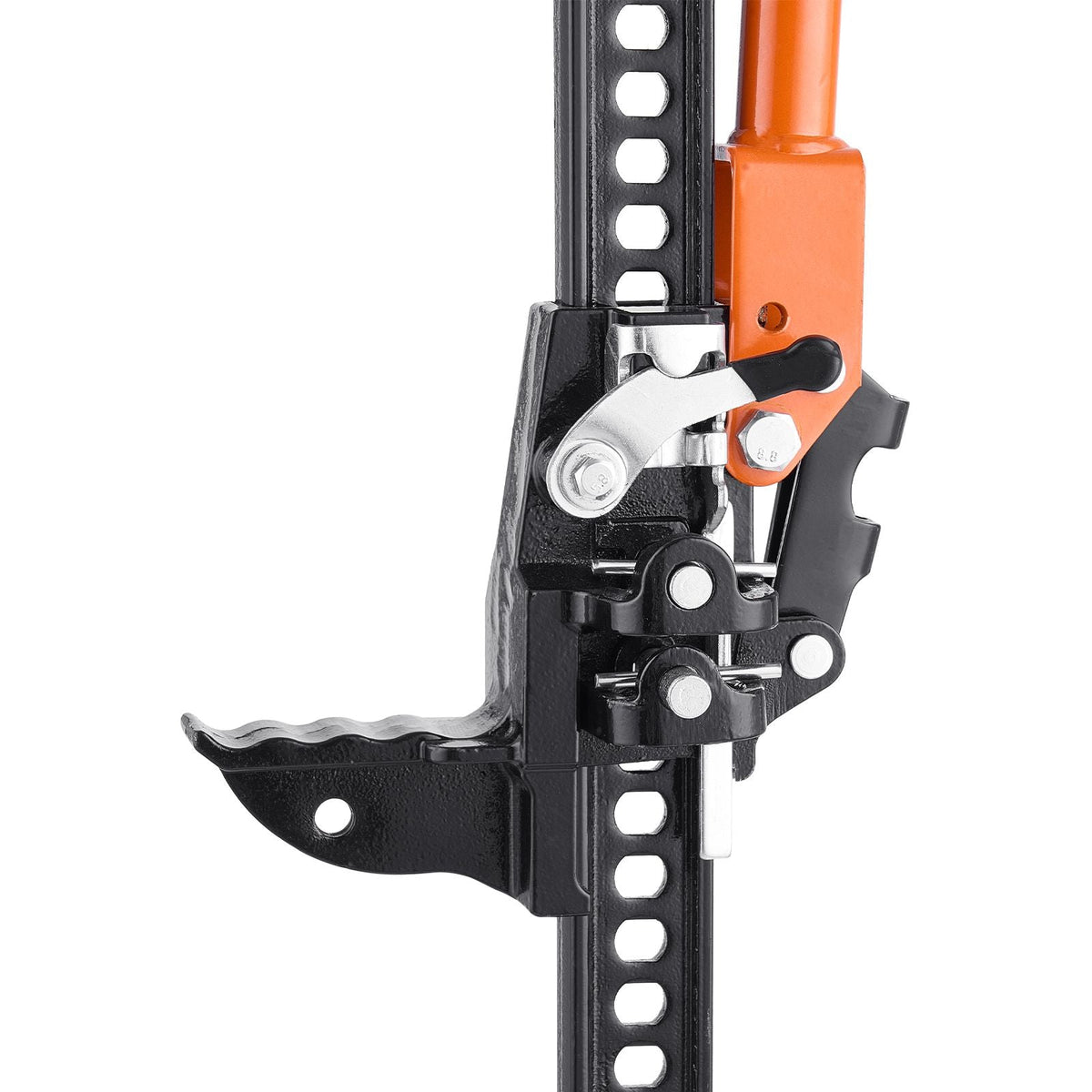 Farm Jack with Base, 60" Utility High Lift Farm Jack, 3.18 Ton (7,000 lbs) Capacity Ratcheting Off Road Utility Jacks, Heavy-Duty Lift Jacks with 5.12"-54.33" Lifting Range for Tractor, Truck