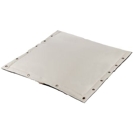 Fiber Cotton Well Head Pump Cover, 24''W x 24''H, Pipe Insulation Cover Sprinkler Cover for Outside Backflow Valve Cover, 600D PVC Oxford Polyester Surface Aluminum Film Thermal Insulation Layer