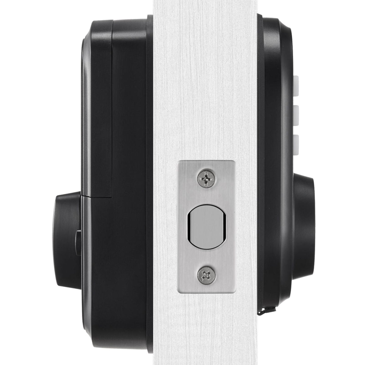 Fingerprint Door Lock, with Fingerprint/Keypad Code/Key, One-Time and Anti-Peeking Password, Silent Mode, Constant Unlock Mode, Aluminum Alloy Panel, Electronic Keypad Deadbolt for Entry Doors