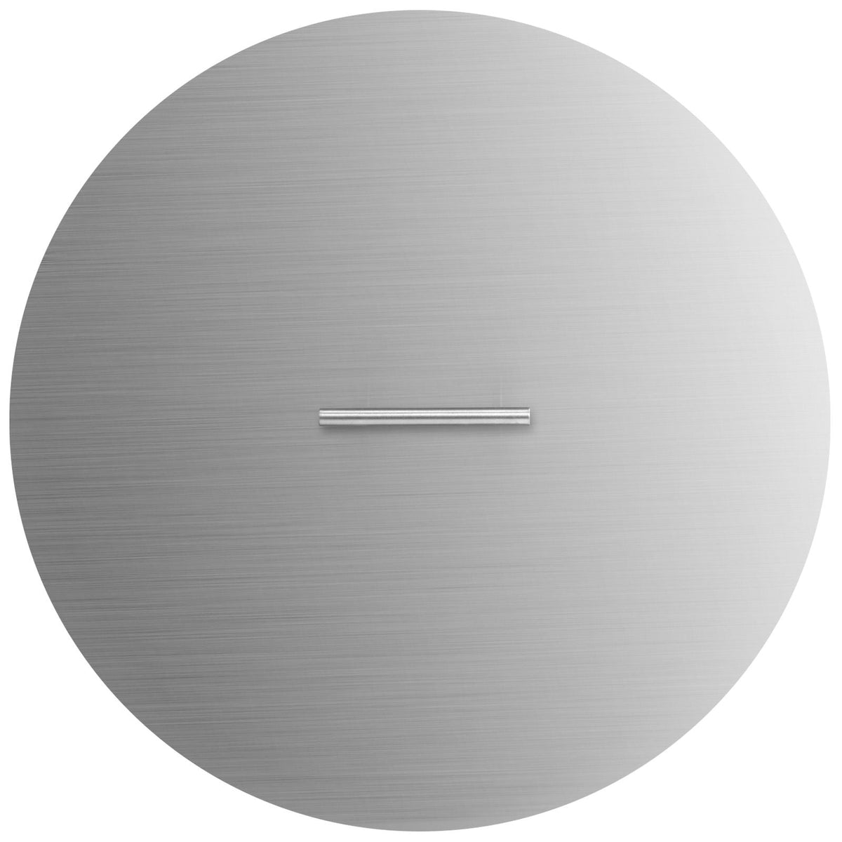 Fire Pit Lid Round 20 Inch Fire Pit Ring Lid 1.5 mm Thick 304 Stainless Steel Fire Pit Burner Cover for Round Patio Fire Pit