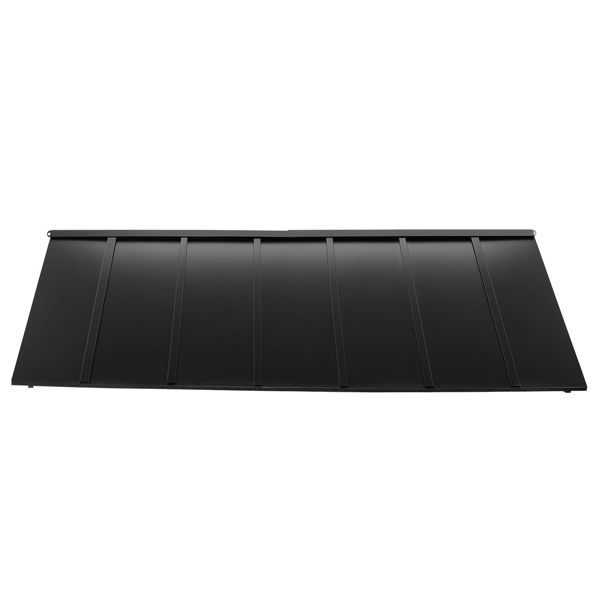 Fixed Metal Awning 80 x 36 in, Window Awning Door Canopy, Stable Triangle Steel Frame Exterior Awnings Rain, and Snow Sunlight Protection for Door Entrance, Windows, Porches, Balconies