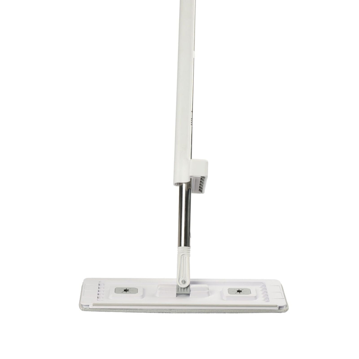 Flat Mop, Self Wringing, Microfiber Floor Mop with 4 Reusable & Washable Mop Pads for Dry & Wet Floor Cleaning, Microfiber Flat Mop with Stainless Steel Handle for Hardwood Laminate Tile Vinyl