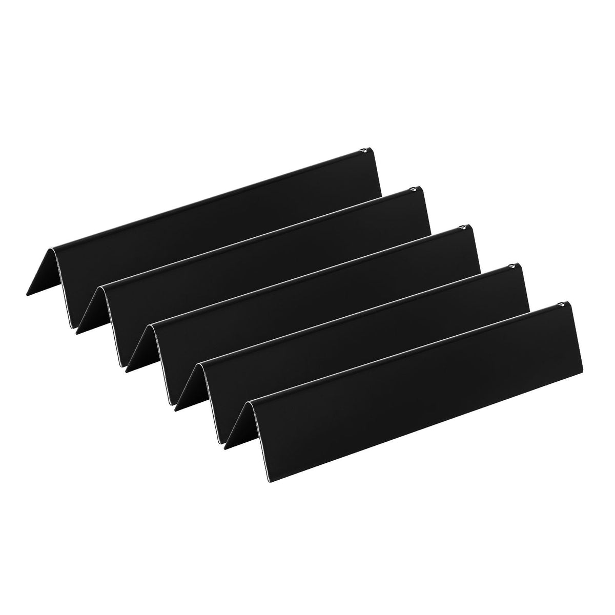 Flavorizer Bars, 15 inch Grill Replacement Part, for Weber Spirit I & II 300 Series Grills, Including Spirit E-310, ll S-310, ll E-320, Porcelain-enameled Steel Thicker Heat Plate, 5 Pack