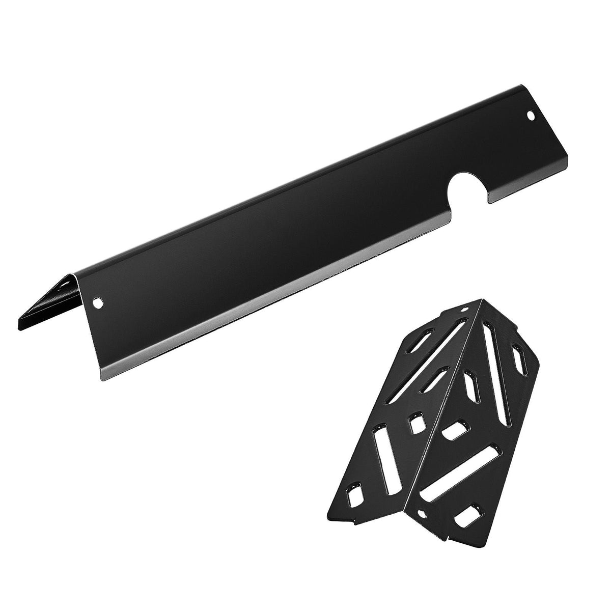 Flavorizer Bars and Heat Deflectors, 17 in Grill Replacement Part, for Weber Genesis ll 310 315 335 340, E/S 325s, ES/SX 325s, E/S 335, EX/SX/EPX-335 Grills, Porcelain-enameled Steel, 8 Pack