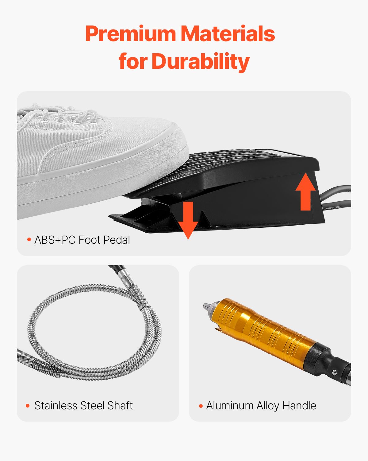 Flex Shaft Grinder, 1200W 30,000RPM Electric Flex Shaft Rotary Tool Carver, Multi-functional Hanging Grinding Machine with 31PCS Accessories & Foot Pedal for Carving Buffing Drilling Polishing