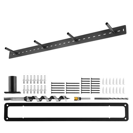 Floating Shelf Bracket 1 Pack, 230 lbs/104 kg Weight Capacity, 46x6.2x3 inch / 1168.4x157.4x76.2 mm, Heavy Duty Hidden Shelf Brackets Support, Wall Mounting Invisible Floating Shelves Bracket