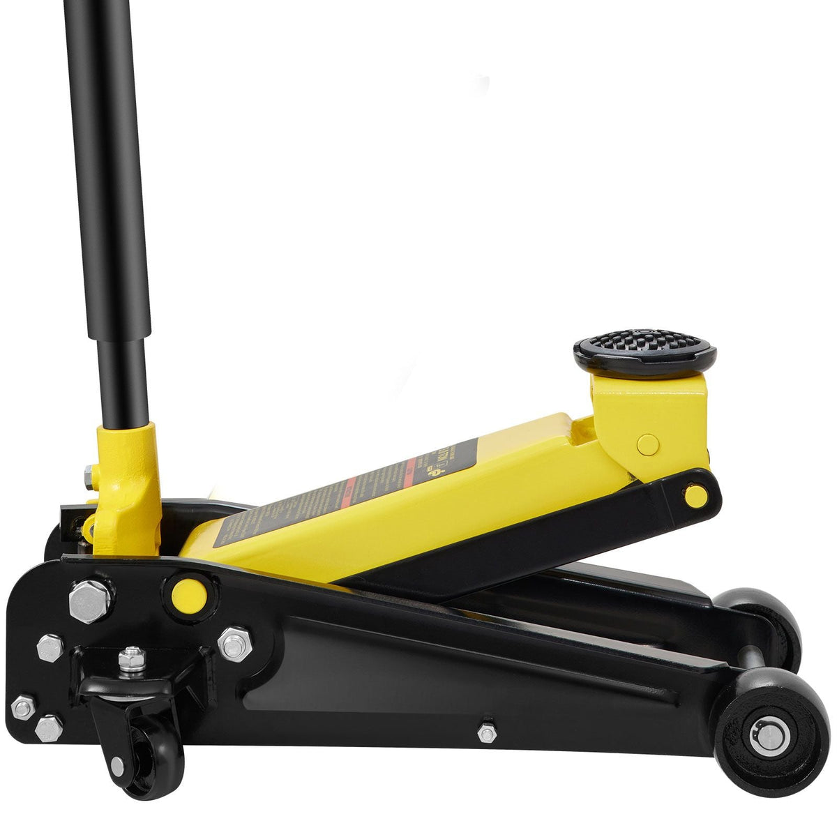 Floor Jack, 3 Ton Low Profile Floor Jack, Heavy-duty Steel Racing Floor Jack with Single Piston Quick Lift Pump, Floor Jack Lifting Range 5.12"-20"