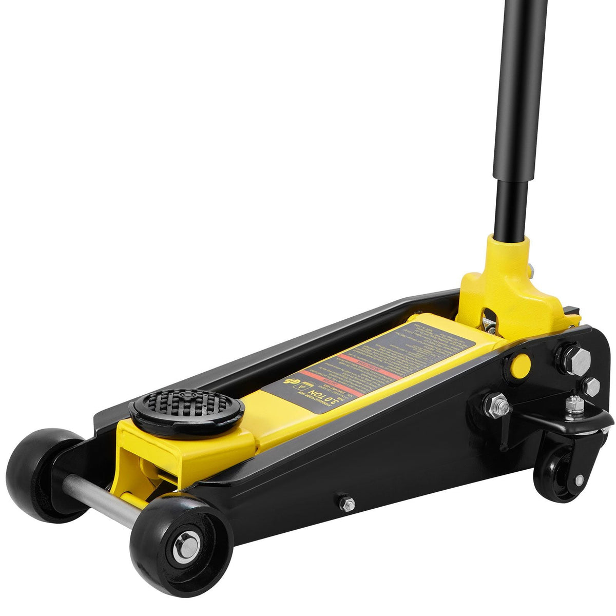 Floor Jack, 3 Ton Low Profile Floor Jack, Heavy-duty Steel Racing Floor Jack with Single Piston Quick Lift Pump, Floor Jack Lifting Range 5.12"-20"