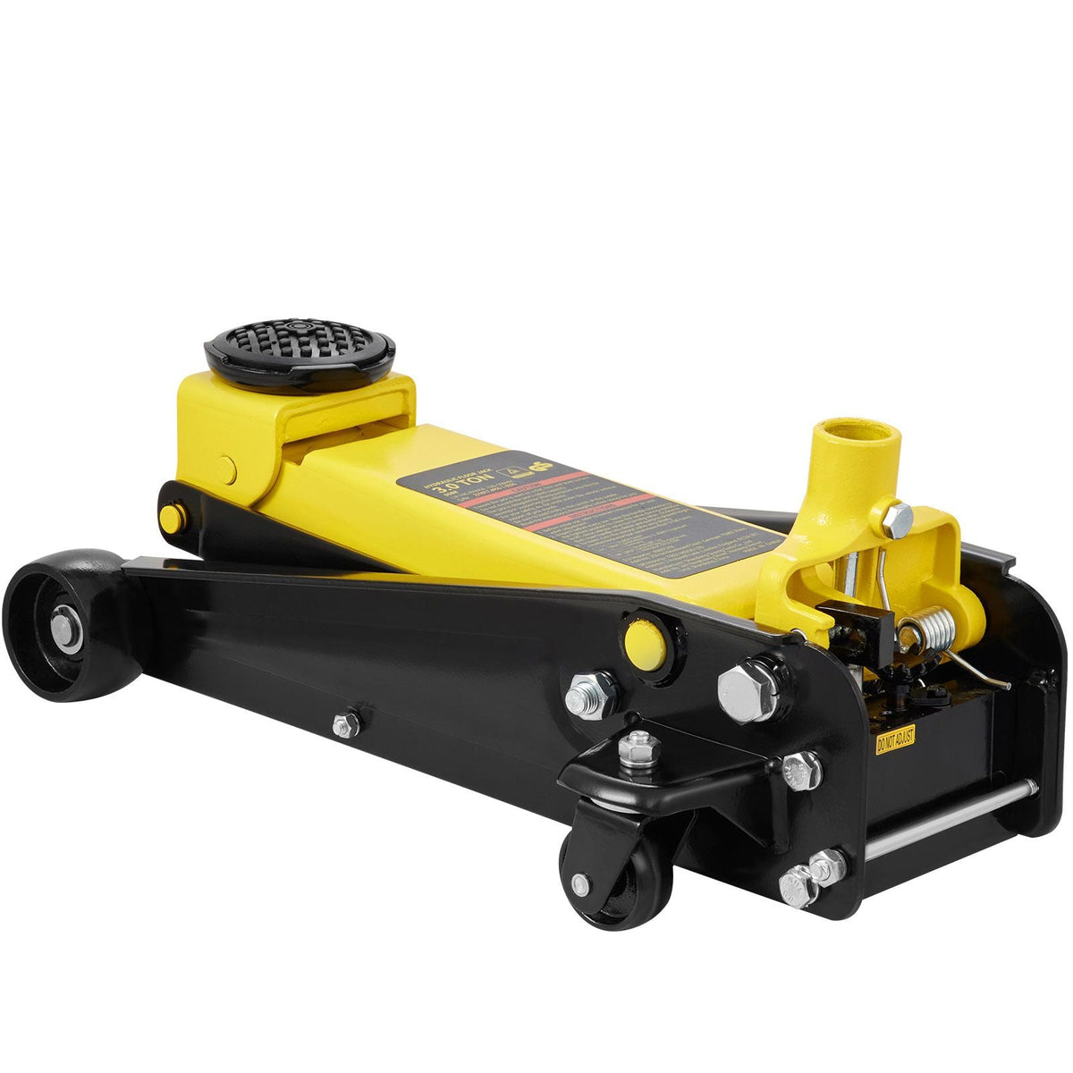Floor Jack, 3 Ton Low Profile Floor Jack, Heavy-duty Steel Racing Floor Jack with Single Piston Quick Lift Pump, Floor Jack Lifting Range 5.12"-20"