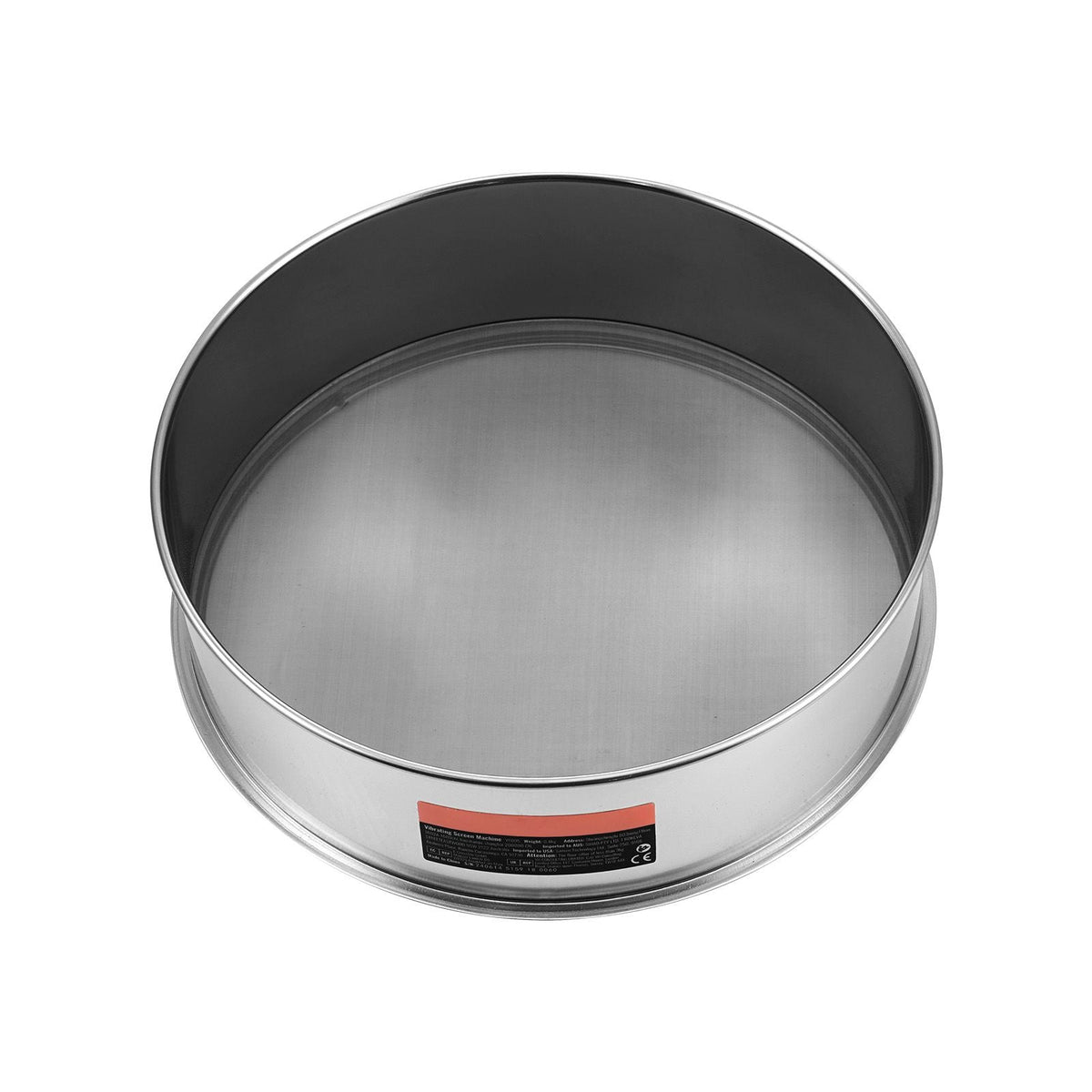 Flour Sieve Fine Mesh, 40 Mesh Flour Sifter, 304 Stainless Steel Fine Mesh Sifter Food-grade, Dia. 12.6" Fine Mesh Strainers for Baking, 5 Sizes Mesh hole for Mungbean, Rice, Flour, Pearl Powder