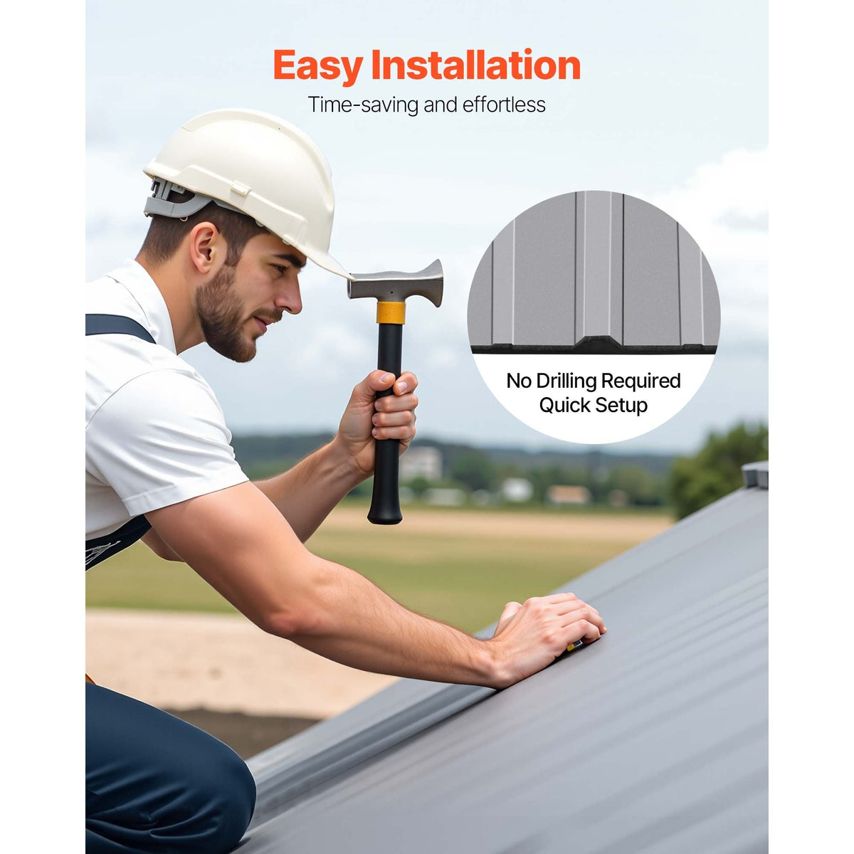 Foam Closure Strips, Metal Roof Inside Closure Strip with 2 Rolls of Butyl Tape, High-Density EVA Material Roofing Foam Strips, for Roof Insulation, Noise Reduction & Waterproof (20 Pieces)