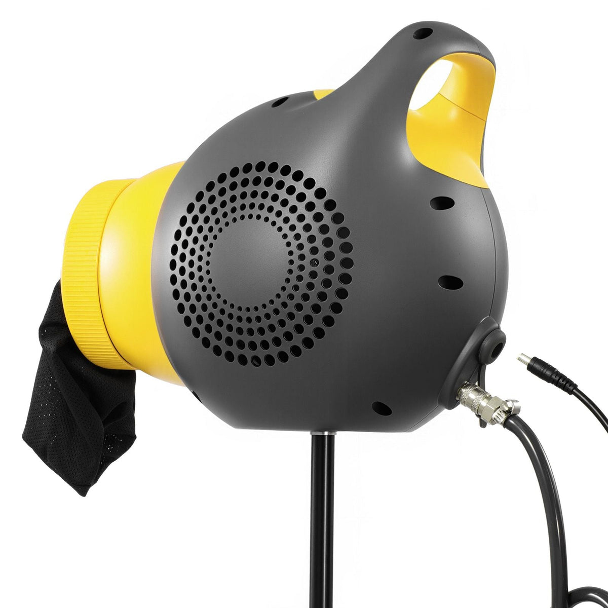 Foam Machine, 115 W Party Foam Cannon, Portable Foam Maker with a Tripod Stand, Powerful Foam Party Machine, for Backyard, Pool, Outdoor Events, Birthdays, Celebrations and Party, Grey & Yellow