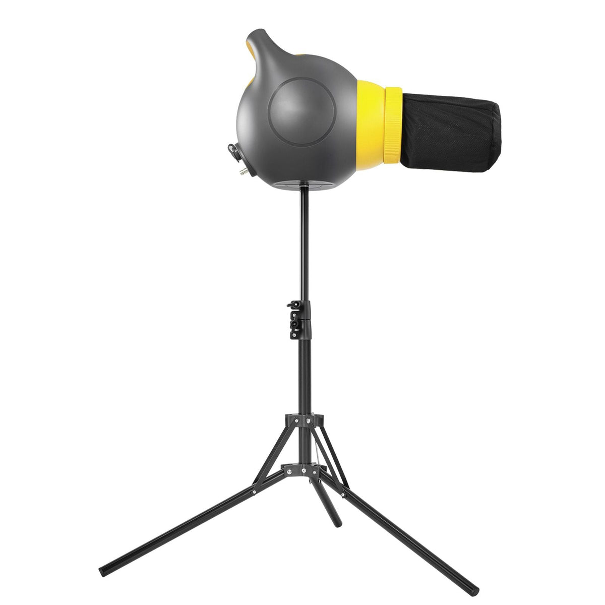 Foam Machine, 115 W Party Foam Cannon, Portable Foam Maker with a Tripod Stand, Powerful Foam Party Machine, for Backyard, Pool, Outdoor Events, Birthdays, Celebrations and Party, Grey & Yellow