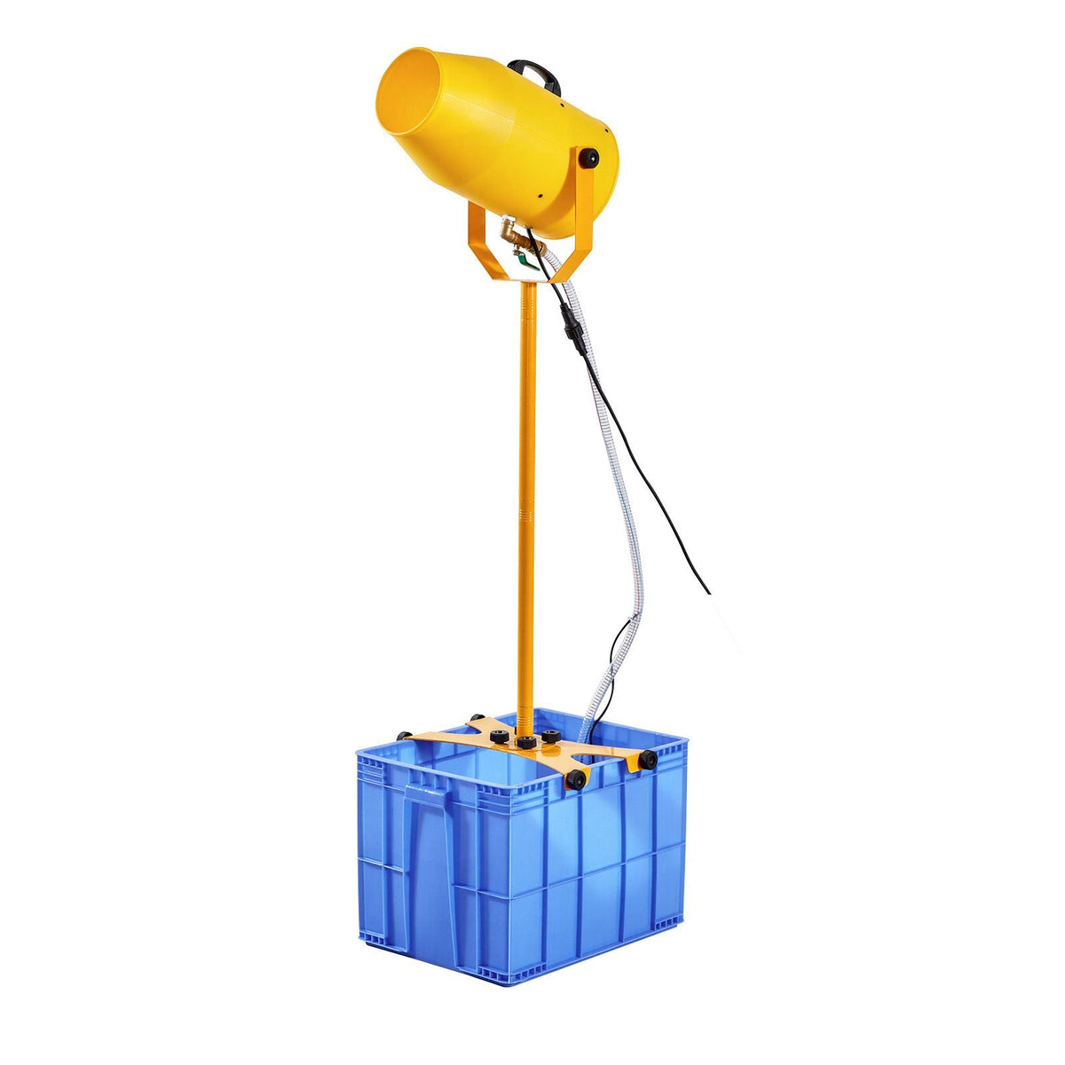 Foam Machine, 9.84 to 16.40 ft Spray Distance Foam Cannon Party Machine, Bubble Cannon with 74QT Water Tank, Stable Vertical Design, Dense Foams Maker for Gatherings, Celebrations & Par