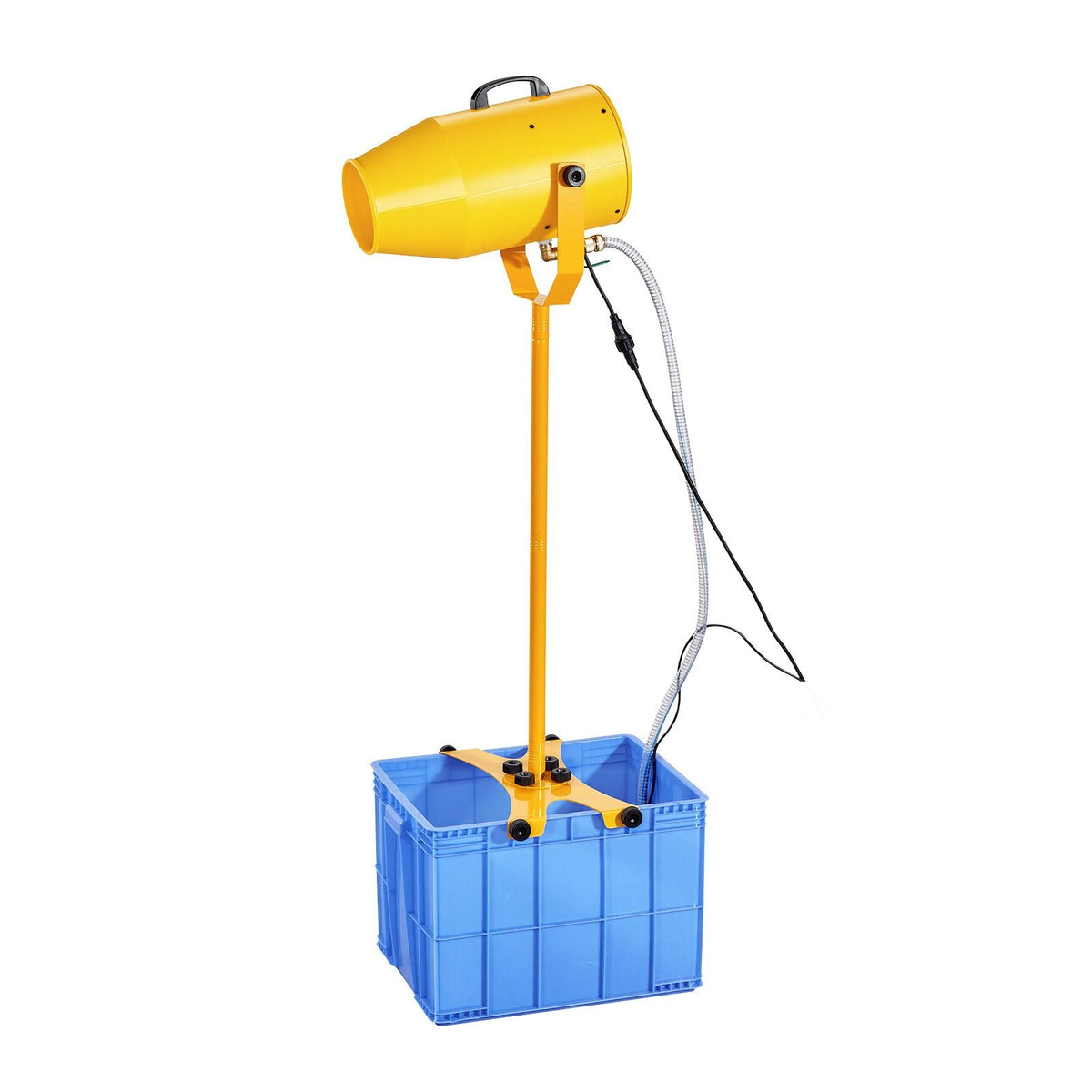 Foam Machine, 9.84 to 16.40 ft Spray Distance Foam Cannon Party Machine, Bubble Cannon with 74QT Water Tank, Stable Vertical Design, Dense Foams Maker for Gatherings, Celebrations & Par