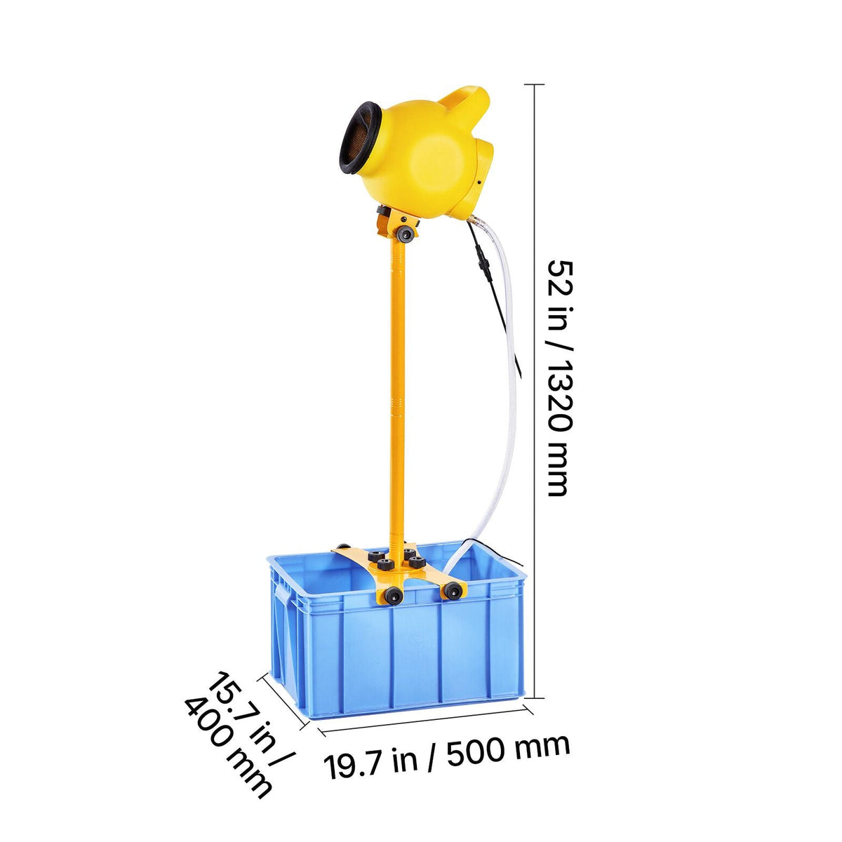 Foam Machine, Adjustable Angle Control Foam Cannon Party Machine, Bubble Cannon with 37QT Water Tank, Stable Vertical Design, Dense Foams Maker for Gatherings, Celebrations & Party