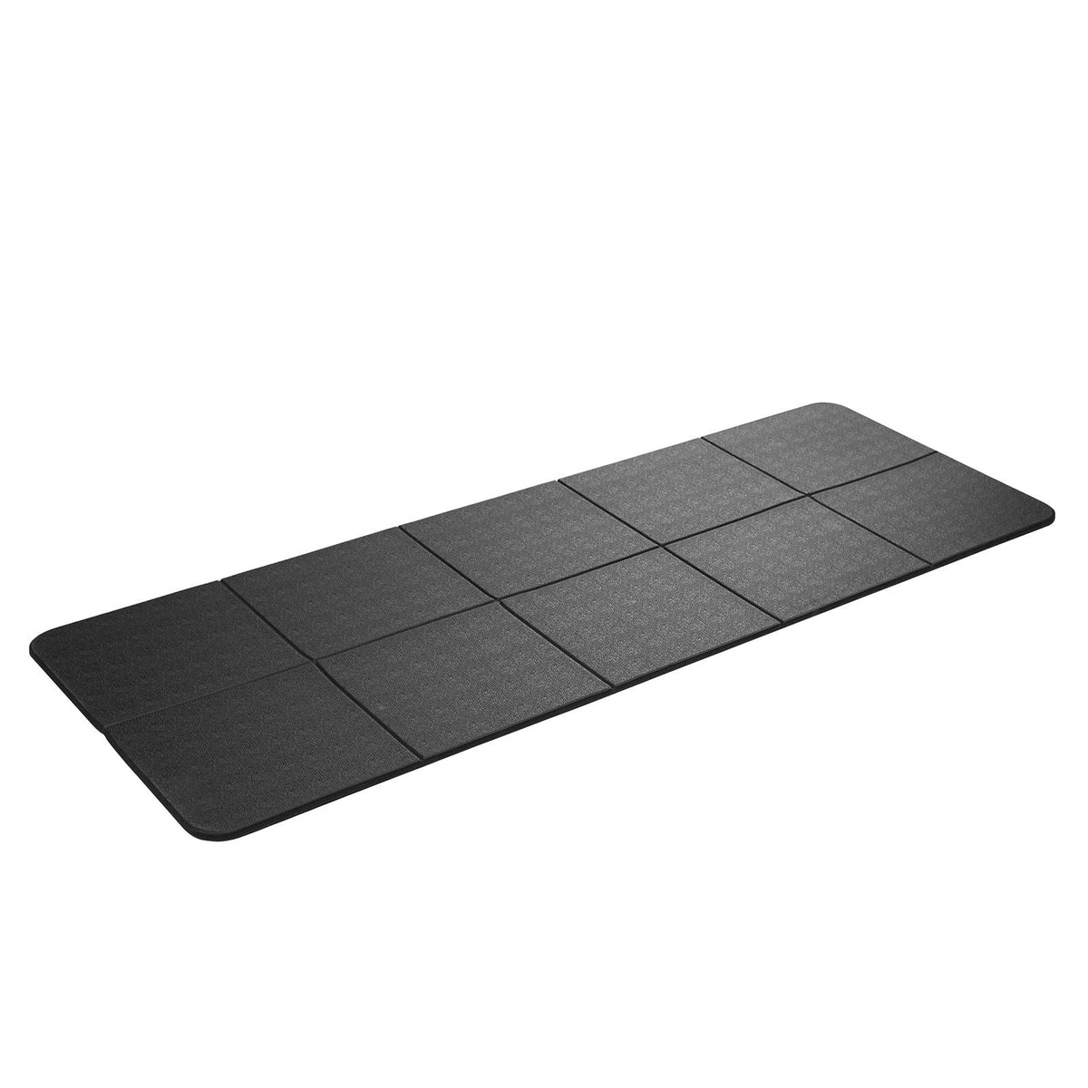 Foldable Walking Pad Treadmill Mat, 1/4" Thick, 24" x 68" Exercise Equipment Mat for Elliptical on Carpet Hardwood Floor, High Density PVC Floor Protector, Waterproof and Non-slip for Home Gym