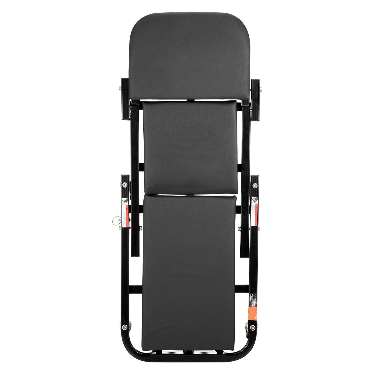 Foldable Z Garage Creeper, 40 in, 450 lbs Load Capacity Rolling Folding Mechanic Creeper Stool, with 6 Universal Wheels Padded Seat Steel Frame, Lay Down or Sit Chair for Garage Shop or Home