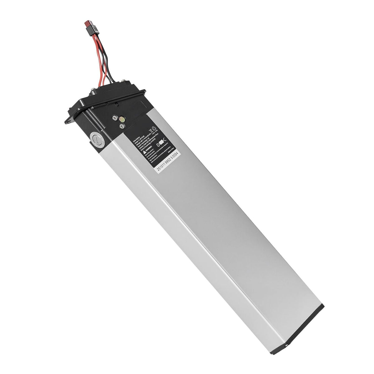 Folding Ebike Battery, 48V 10.4Ah Electric Bike Lithium Battery Pack with BMS, 3A Charger, Lock for 1000W E-Bike Motor, Detachable Electric Bicycle Replacement Kit with Handle & Discharge Socket