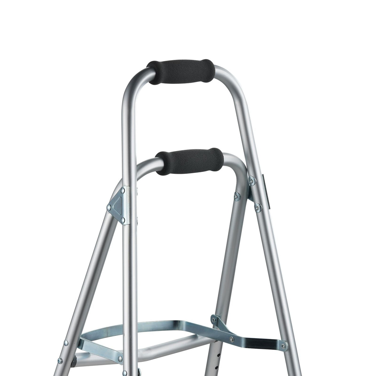 Folding Hemi Walker, One Arm Folding Walker for Seniors with 6-Level Adjustable Height, Lightweight Aluminum | Side One-Hand Style Mobility Aid for Elderly Handicapped Disabled, Up to 350LBS