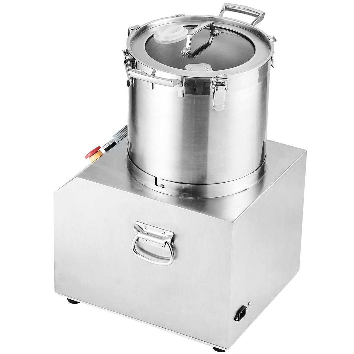 Food Processor & Vegetable Chopper, 15.9 Quart Food-Grade Stainless Steel Food Processor Chopper with 2 Extra S-Curve Blades, Ideal for Chopping Vegetables, Fruit, Grains, Nuts