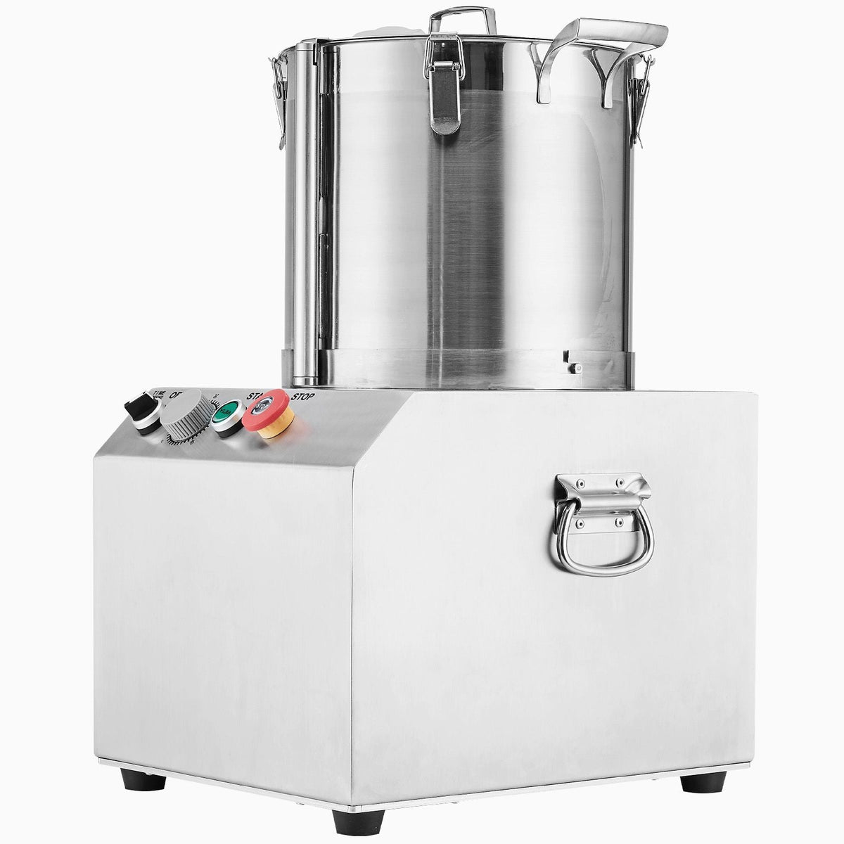 Food Processor & Vegetable Chopper, 15.9 Quart Food-Grade Stainless Steel Food Processor Chopper with 2 Extra S-Curve Blades, Ideal for Chopping Vegetables, Fruit, Grains, Nuts
