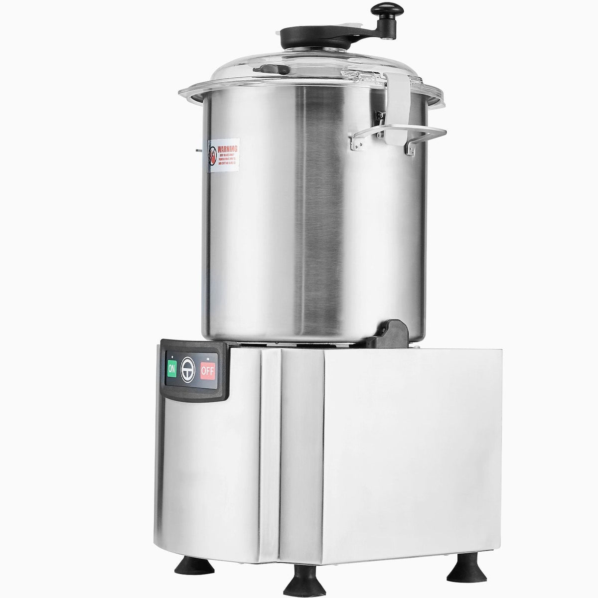 Food Processor & Vegetable Chopper, 19 Quart Food-Grade Stainless Steel Food Processor Chopper with S-Curve Blade and Scraper, Ideal for Chopping Vegetables, Fruit, Grains, Nuts