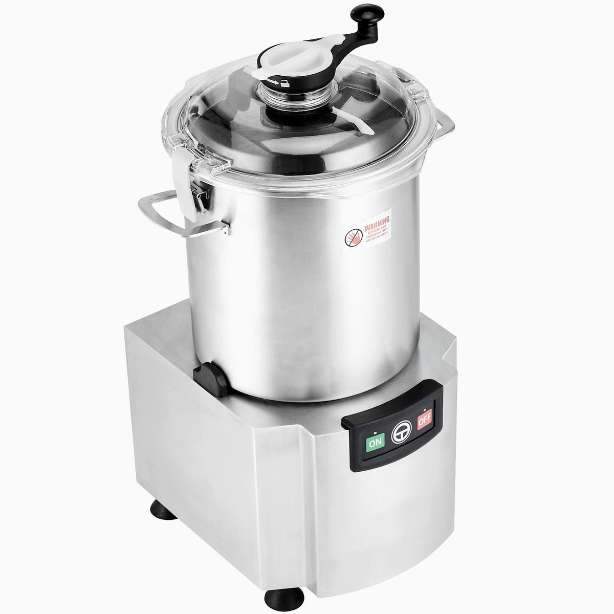 Food Processor & Vegetable Chopper, 19 Quart Food-Grade Stainless Steel Food Processor Chopper with S-Curve Blade and Scraper, Ideal for Chopping Vegetables, Fruit, Grains, Nuts