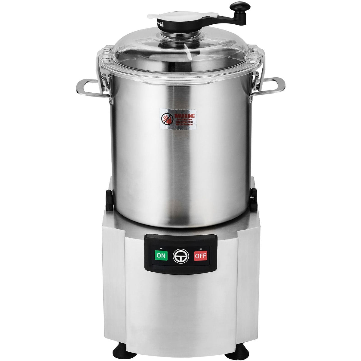 Food Processor & Vegetable Chopper, 19 Quart Food-Grade Stainless Steel Food Processor Chopper with S-Curve Blade and Scraper, Ideal for Chopping Vegetables, Fruit, Grains, Nuts
