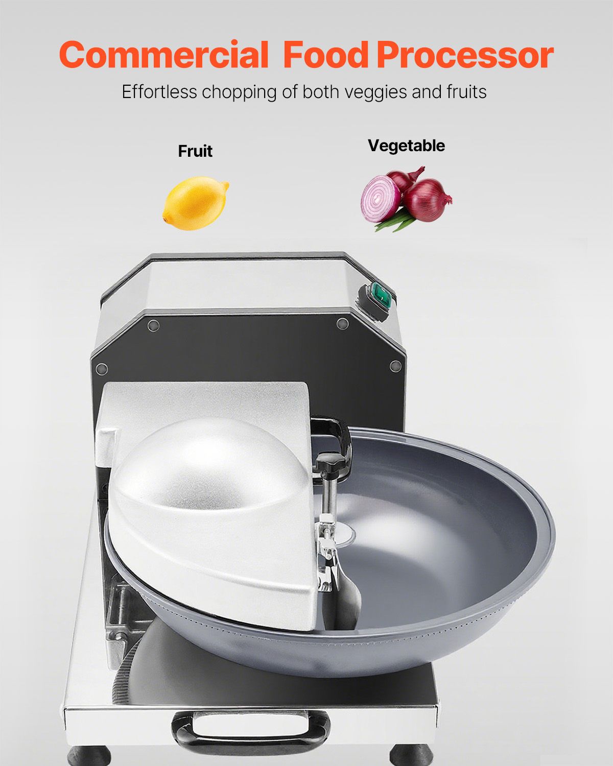 Food Processor & Vegetable Chopper, 3000RPM Food-Grade Stainless Steel Food Processor Chopper with S-Curve Blade, Multifunctional for Chopping Vegetables, Fruit, Grains, Nuts