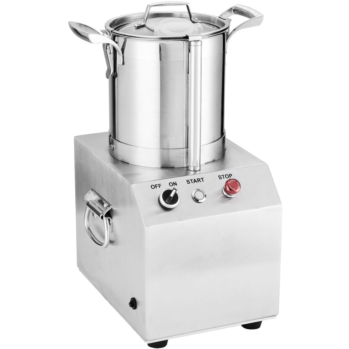 Food Processor & Vegetable Chopper, 6.3 Quart Food-Grade Stainless Steel Food Processor Chopper with 2 Extra S-Curve Blades, Ideal for Chopping Vegetables, Fruit, Grains, Nuts