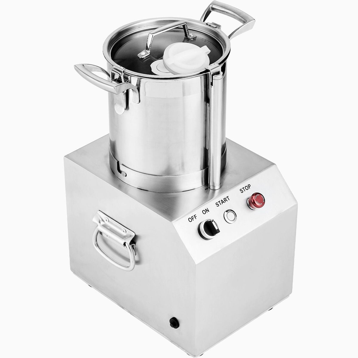 Food Processor & Vegetable Chopper, 6.3 Quart Food-Grade Stainless Steel Food Processor Chopper with 2 Extra S-Curve Blades, Ideal for Chopping Vegetables, Fruit, Grains, Nuts