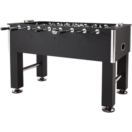 Foosball Table, 55 inch Standard Size Foosball Table, Indoor Full Size Foosball Table for Home, Family, and Game Room, Soccer with Foosball Table Set, Includes 4 Balls and 4 Cup Holders