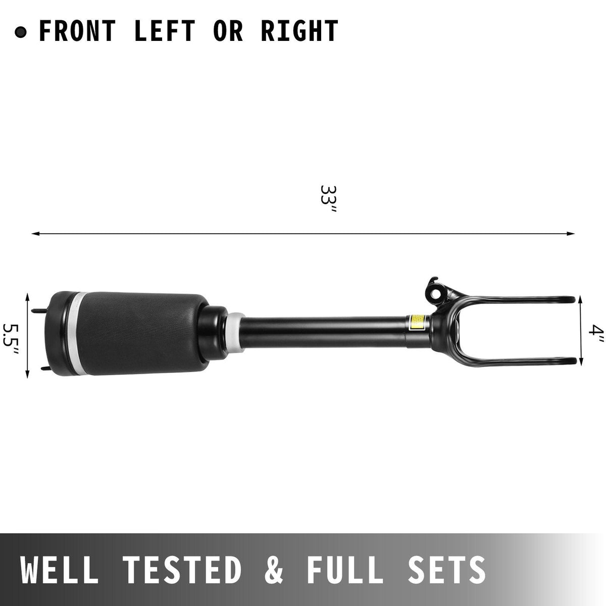 For Mercedes W164 GL350 GL450 1643206113 Front Air Suspension Spring Shock Strut