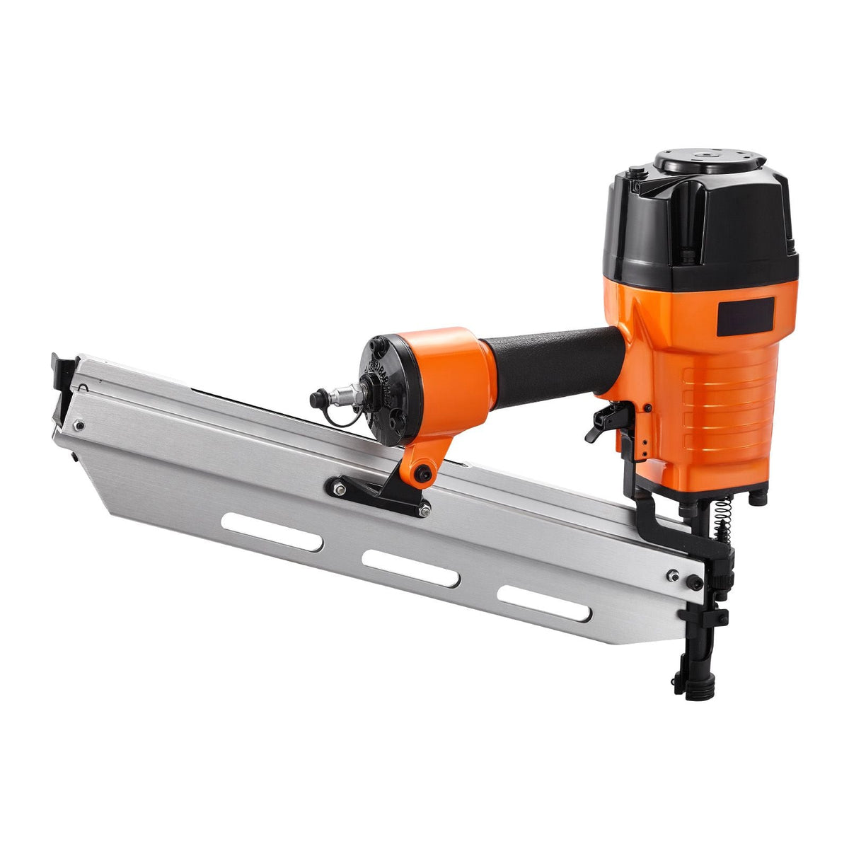 Framing Nailer, 80-120PSI Air Nail Gun, 2" to 3-1/2" 21 Degree Full Round Head Pneumatic Framing Nailer with Tool-Less Depth Adjustment & Dual Trigger Modes, Ideal for Framing Decking Flooring