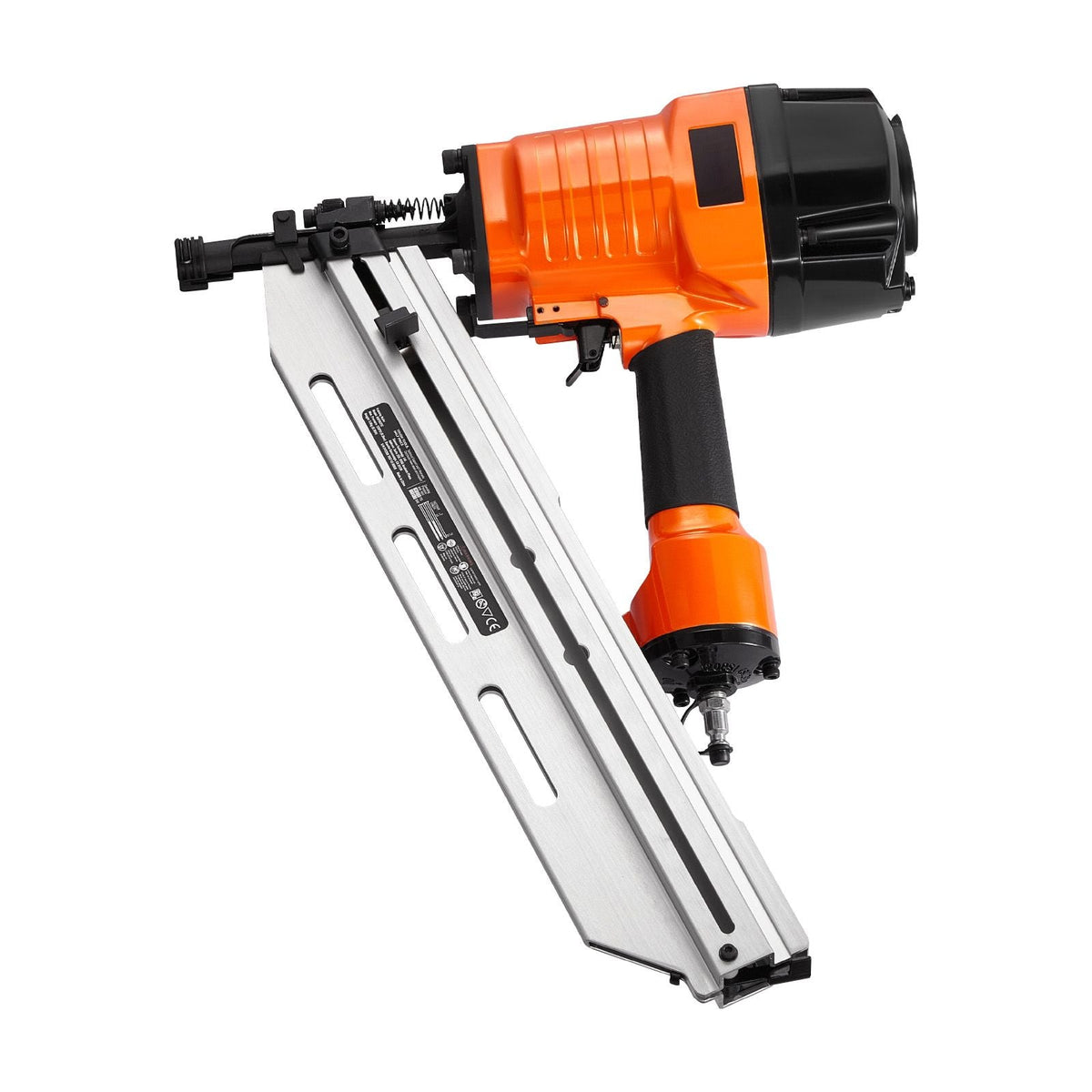 Framing Nailer, 80-120PSI Air Nail Gun, 2" to 3-1/2" 21 Degree Full Round Head Pneumatic Framing Nailer with Tool-Less Depth Adjustment & Dual Trigger Modes, Ideal for Framing Decking Flooring