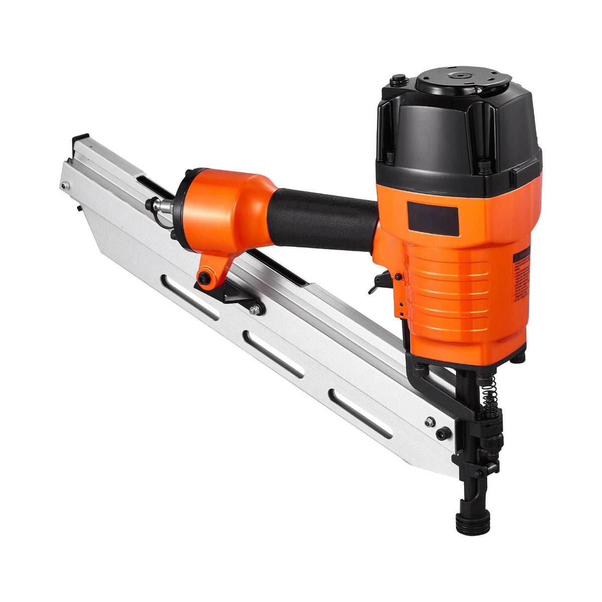 Framing Nailer, 80-120PSI Air Nail Gun, 2" to 3-1/2" 21 Degree Full Round Head Pneumatic Framing Nailer with Tool-Less Depth Adjustment & Dual Trigger Modes, Ideal for Framing Decking Flooring