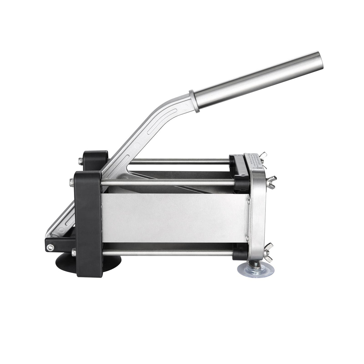 French Fry Cutter, Potato Slicer with 1/2-Inch Stainless Steel Blade, Manual Potato Cutter Chopper with Suction Cups, Great for Potato, French Fries, Cucumber, Vegetables, Carrot