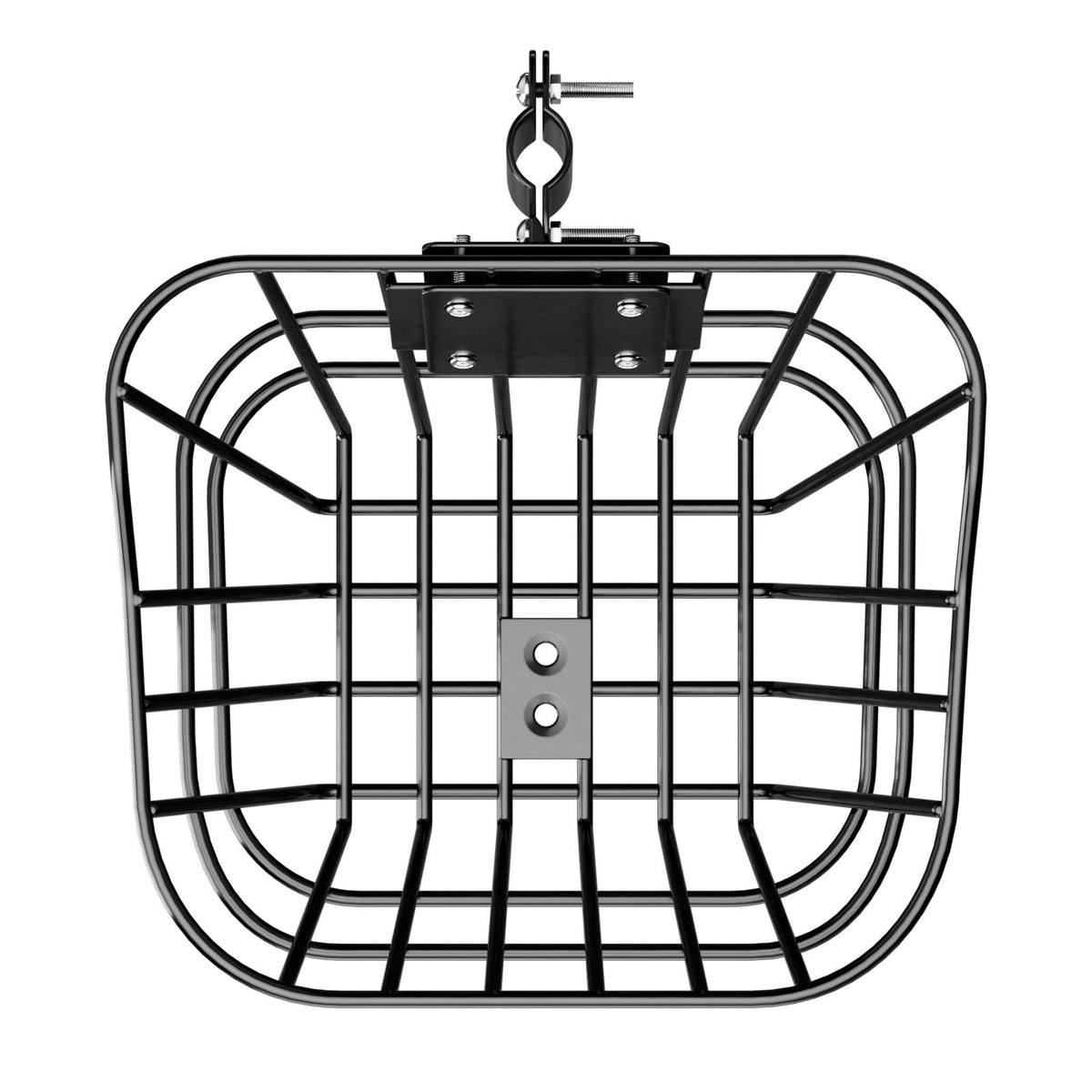 Front Bike Basket, Electric Scooter Basket with Fixed Bracket - Max Bearing 20 lbs, Construct from Solid Steel, Kids Bike Basket/Adult Bicycle Basket/Knee Electric Scooter Accessories