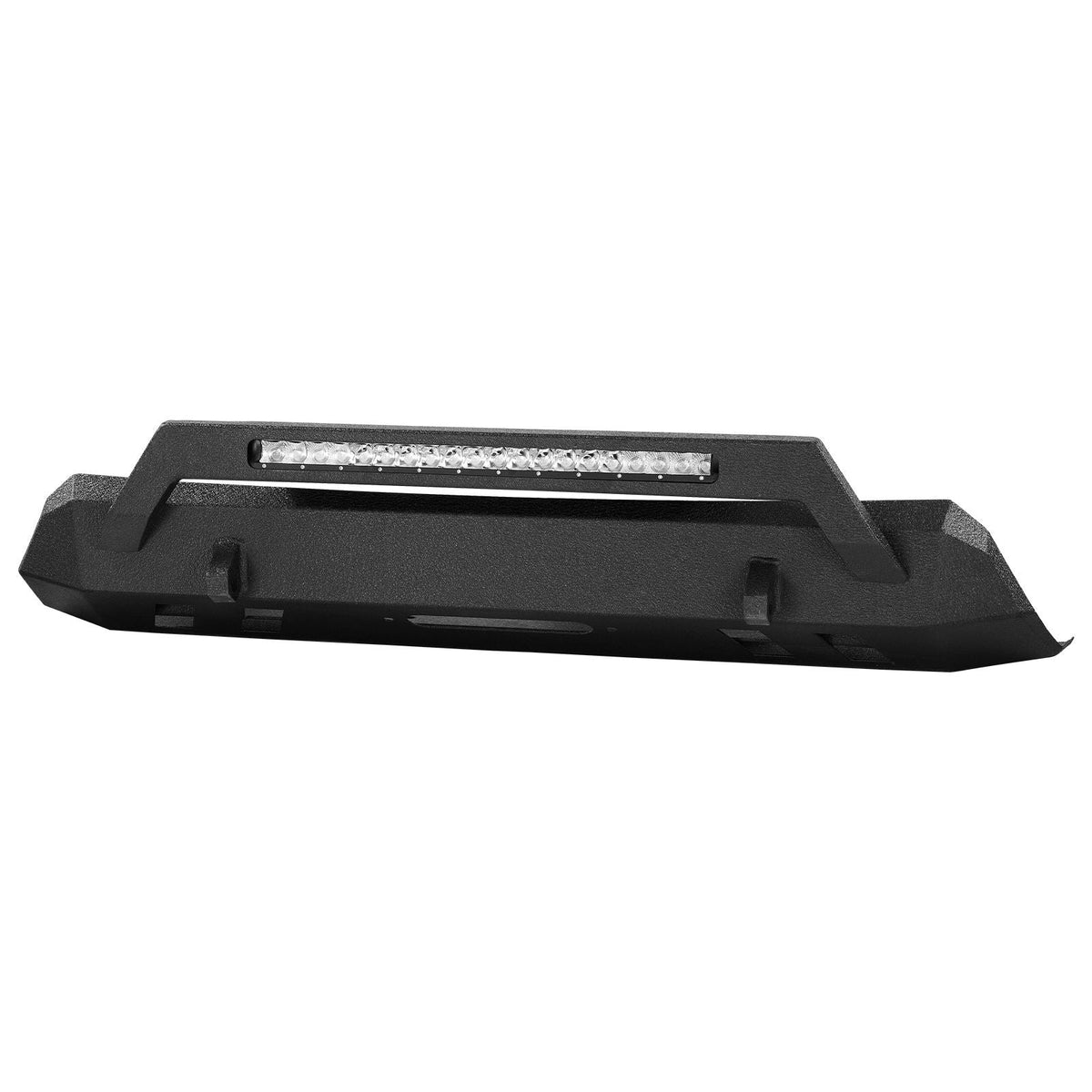 Front Bumper Compatible with 2016-2023 Toyota Tacoma (Excluding Tacoma TRD/Tacoma TRD Sport), Pickup Truck Bumper with LED Light Bar, Winch Plate & D-Rings Mounts