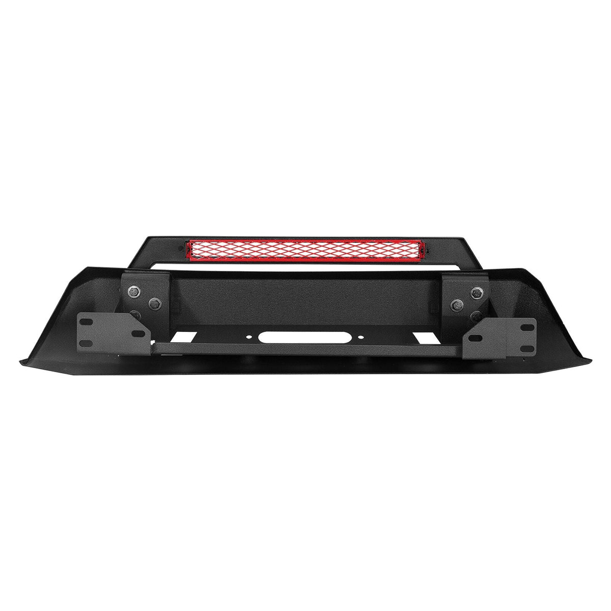 Front Bumper Compatible with 2016-2023 Toyota Tacoma (Excluding Tacoma TRD/Tacoma TRD Sport), Pickup Truck Bumper with Winch Plate & D-Ring Mounts, Heavy-Duty Steel Front Bumpers