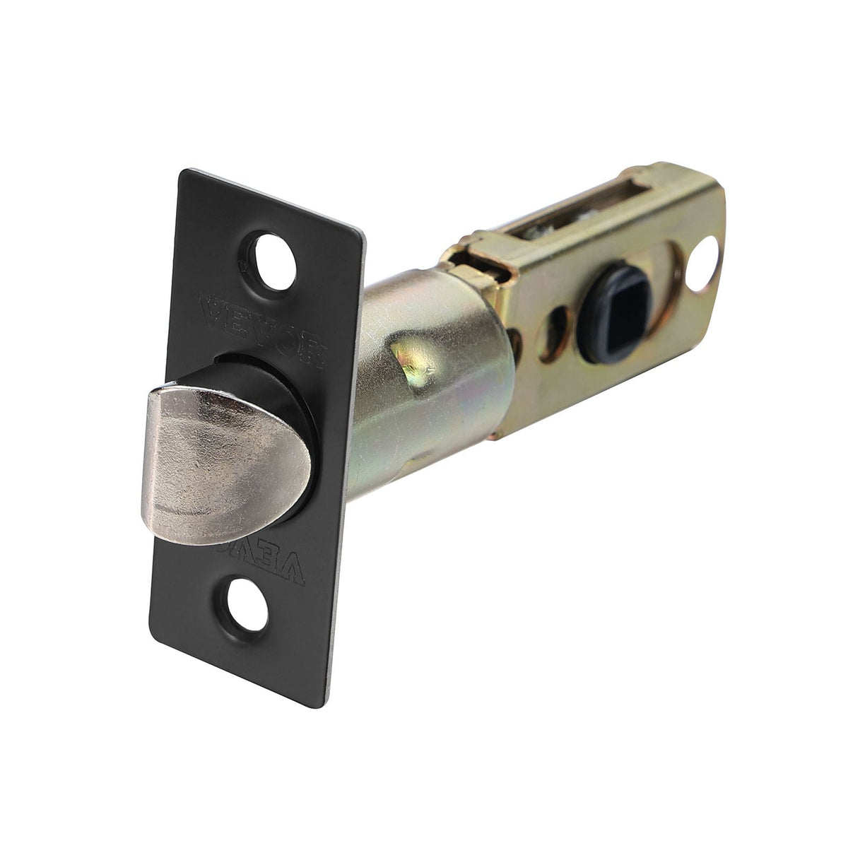 Front Door Handle and Deadbolt Set, Front Door Lock Set with Interior Knob, Adjustable Hole Spacing Single Cylinder Handleset, for Right and Left Handed Entrance, Brushed Oil Rubbed Bronze