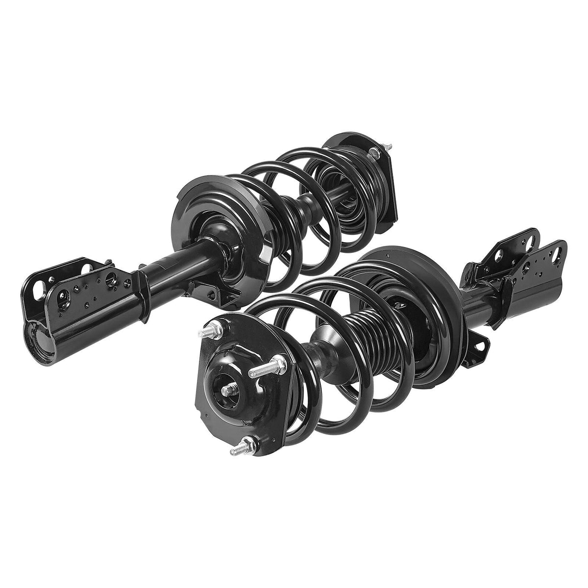 Front Shock Absorber Strut Assembly, 2Pcs Shock and Strut Assembly with Coil Spring, Fit 2007-2012 GMC Acadia, 2008-2012 Buick Enclave, 2009-2012 Chevrolet Traverse, Replace OE 11680 / 172518