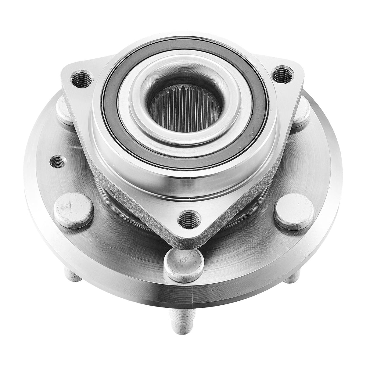 Front/Rear Wheel Bearing & Hub Assembly Fit for 2016-2017 Chevy Traverse LS Sport Utility Buick Enclave Convenience Leather Premium GMC Acadia 4-Door OEM 513277, Wheel Bearing Hub Assembly Set