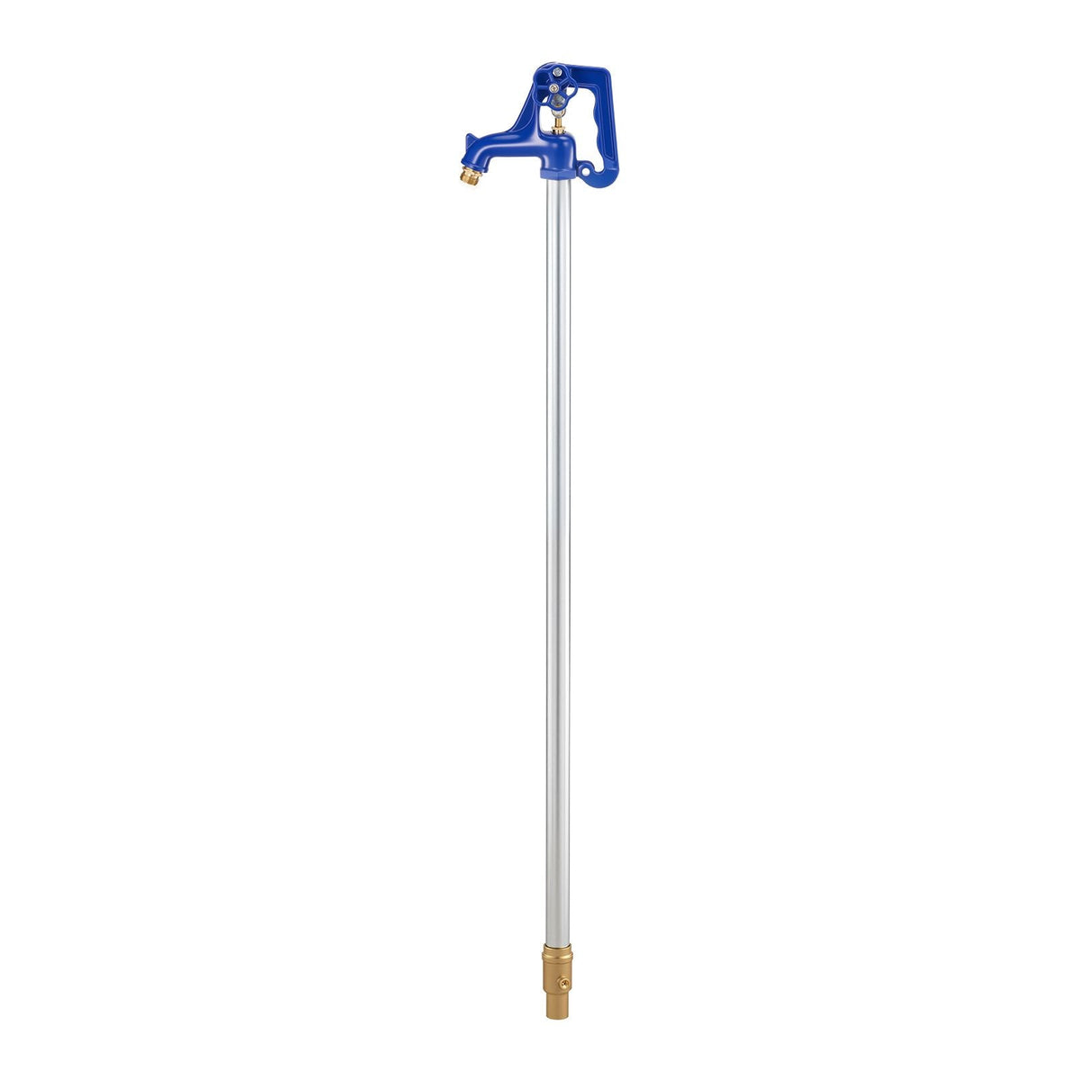 Frost Proof Yard Hydrant, 3.22FT Freeze-Proof Outdoor Faucet with 12" Bury Depth, 3/4" NPT Pipe Connection, Lever Handle + Handwheel, No Lead Freezeless Hydrant for Yard Garden Farm Irrigation