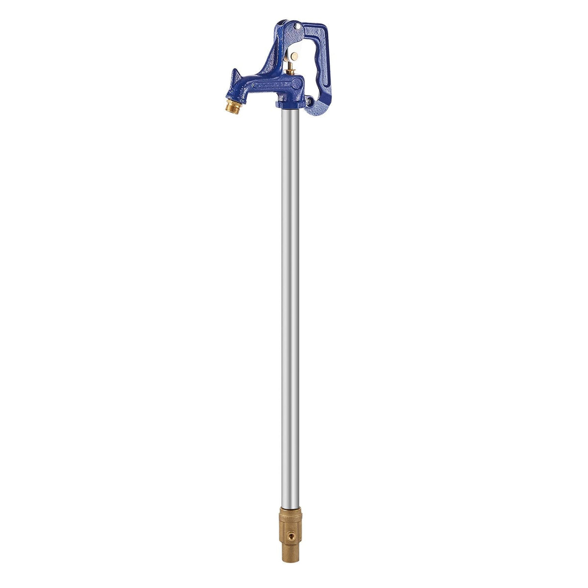Frost Proof Yard Hydrant, 4.25 FT Freeze-Proof Outdoor Faucet with 24" Bury Dept, 3/4" NPT Pipe Connection & 3/4" NH Hose Coupling, Heavy-Duty Cast Iron Hydrant for Yard, Garden, Farm Irrigation