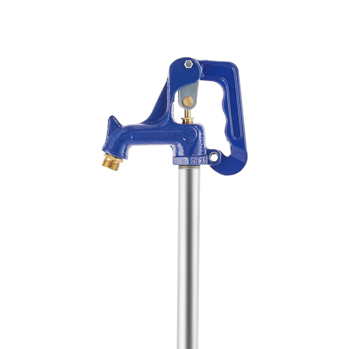 Frost Proof Yard Hydrant, 4.25 FT Freeze-Proof Outdoor Faucet with 24" Bury Dept, 3/4" NPT Pipe Connection & 3/4" NH Hose Coupling, Heavy-Duty Cast Iron Hydrant for Yard, Garden, Farm Irrigation