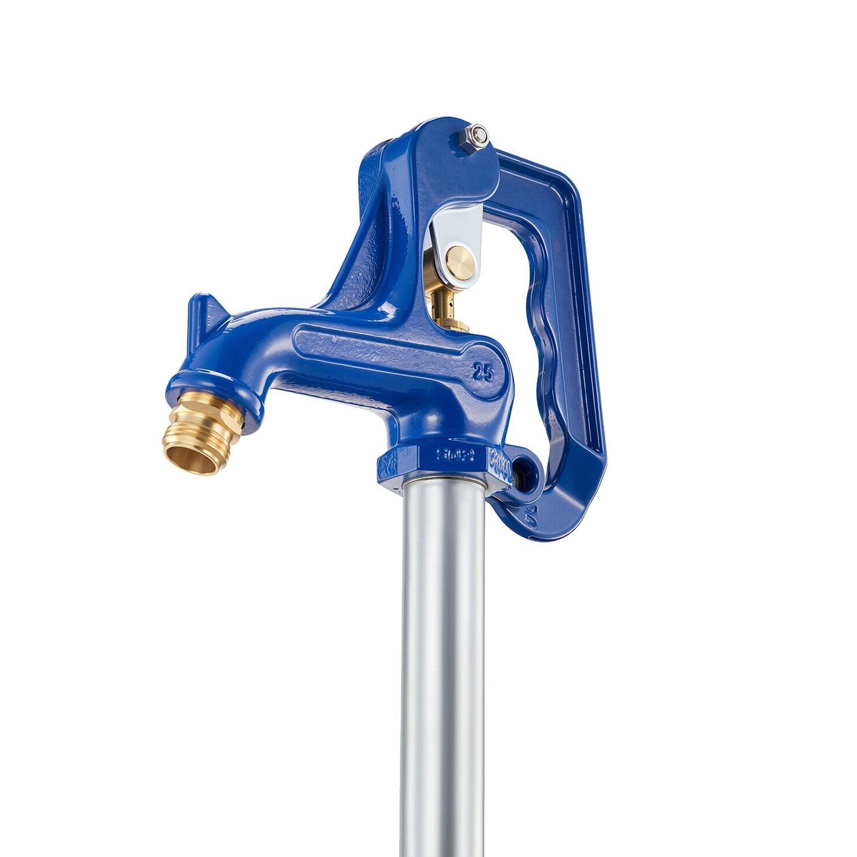 Frost Proof Yard Hydrant, 6.22FT Freeze-Proof Outdoor Faucet with 48" Bury Depth, 3/4" NPT Pipe Connection & 3/4" NH Hose Coupling, No Lead Freezeless Hydrant for Yard Garden Farm Irrigation