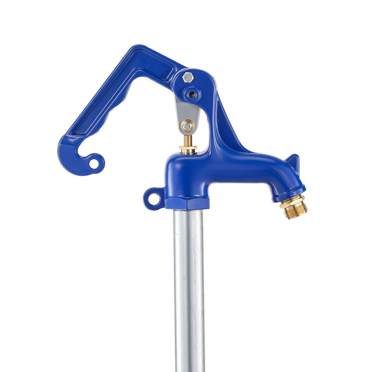 Frost Proof Yard Hydrant, 6.22FT Freeze-Proof Outdoor Faucet with 48" Bury Depth, 3/4" NPT Pipe Connection & 3/4" NH Hose Coupling, No Lead Freezeless Hydrant for Yard Garden Farm Irrigation