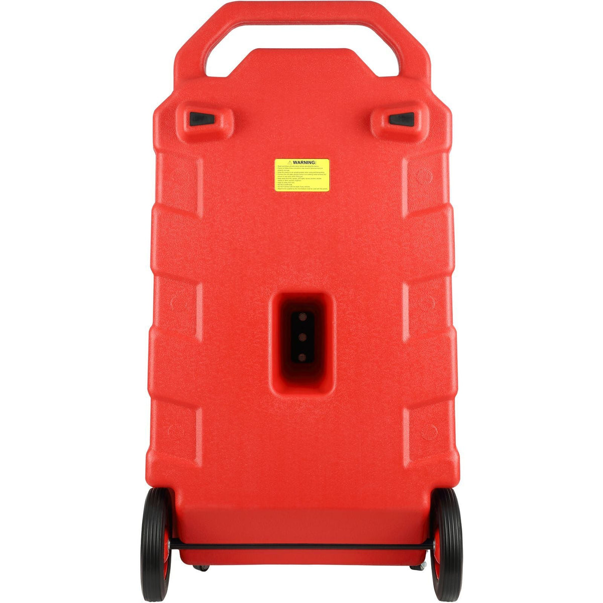 Fuel Caddy, 32 Gallon, Portable Fuel Storage Tank On-Wheels, with 12V DC Transfer Pump, Gasoline Diesel Fuel Container with 8.2 ft Hose, Flow Rate 7L/min, for Trucks, Boats, Lawn Mowers